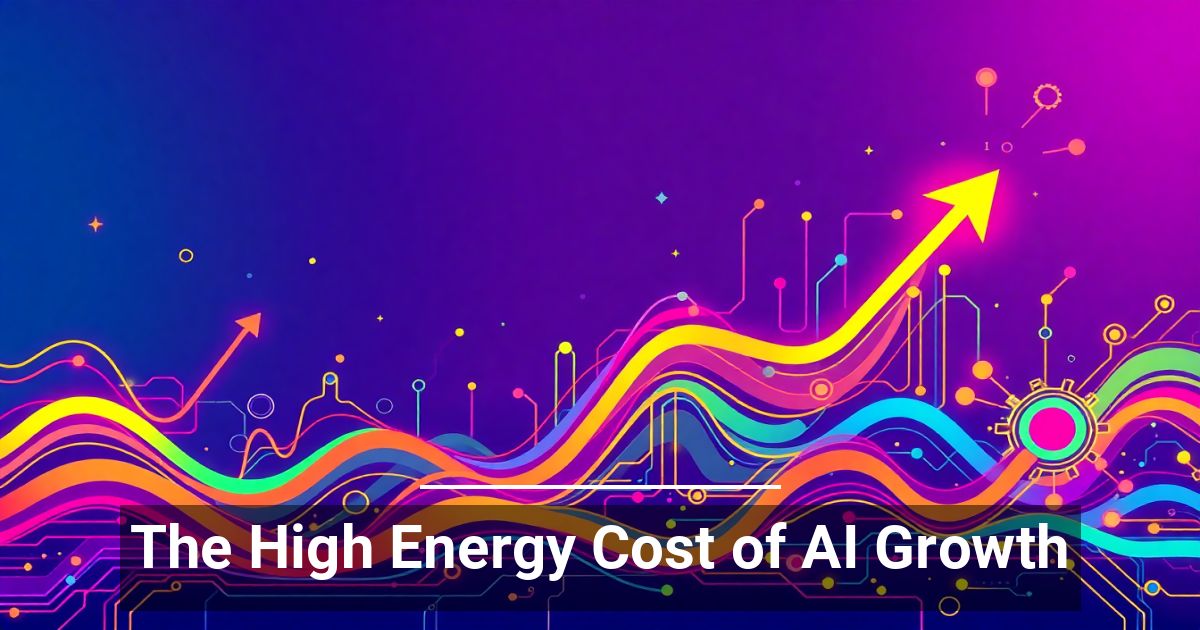 The High Energy Cost of AI Growth